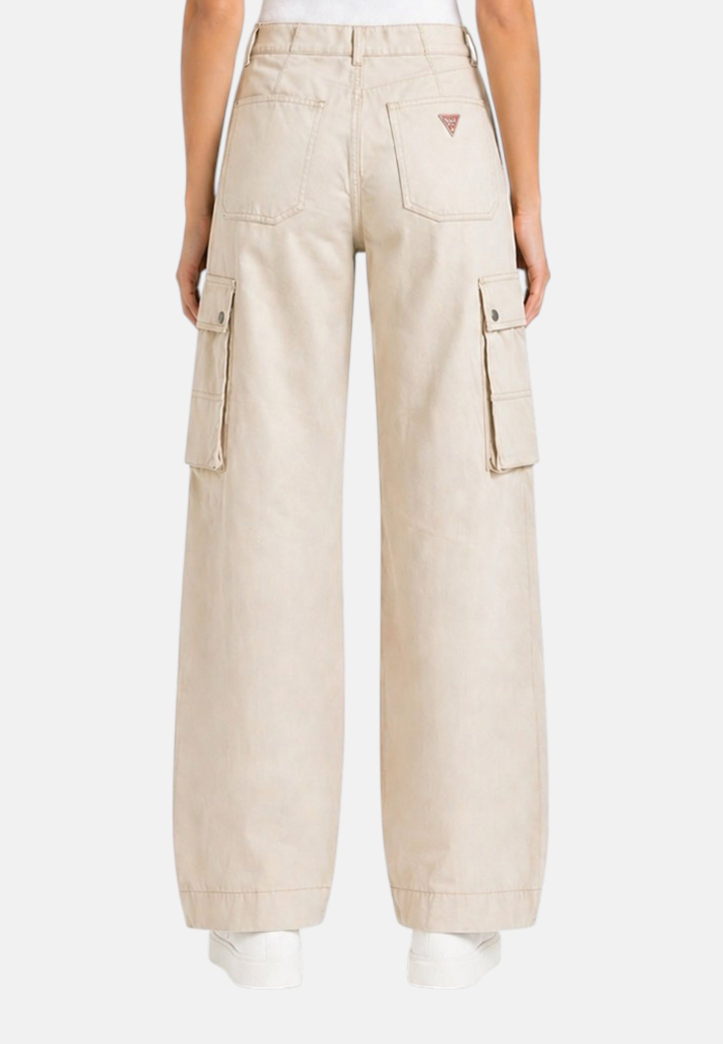 Pantaloni Cargo Donna Guess  Baggy W6GB16W1888