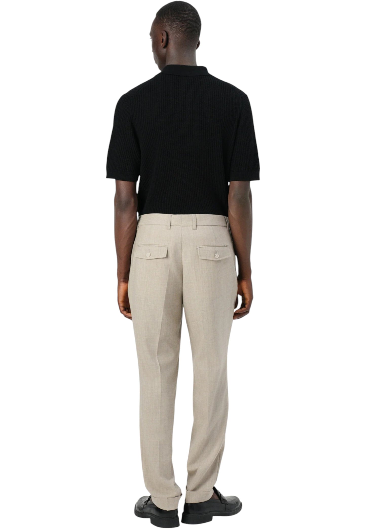 Polo Manica Corta Uomo Boss In Maglia Akoppo 50543670