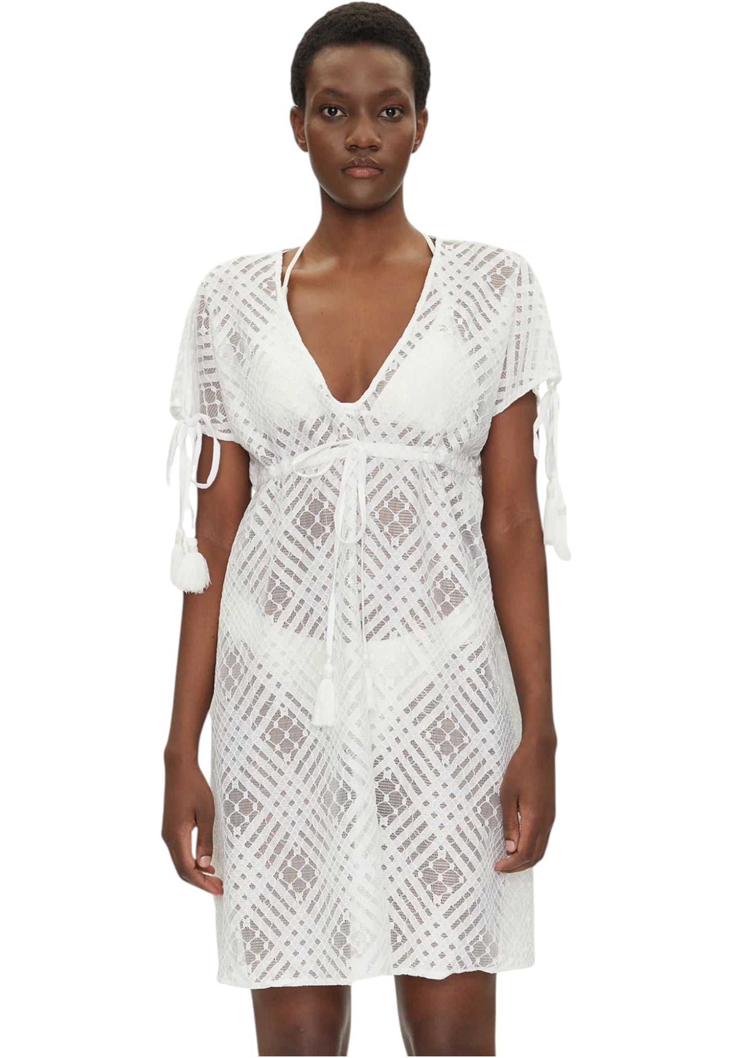Vestito Corto Donna Iconique Copri Costume Cover Up Molly