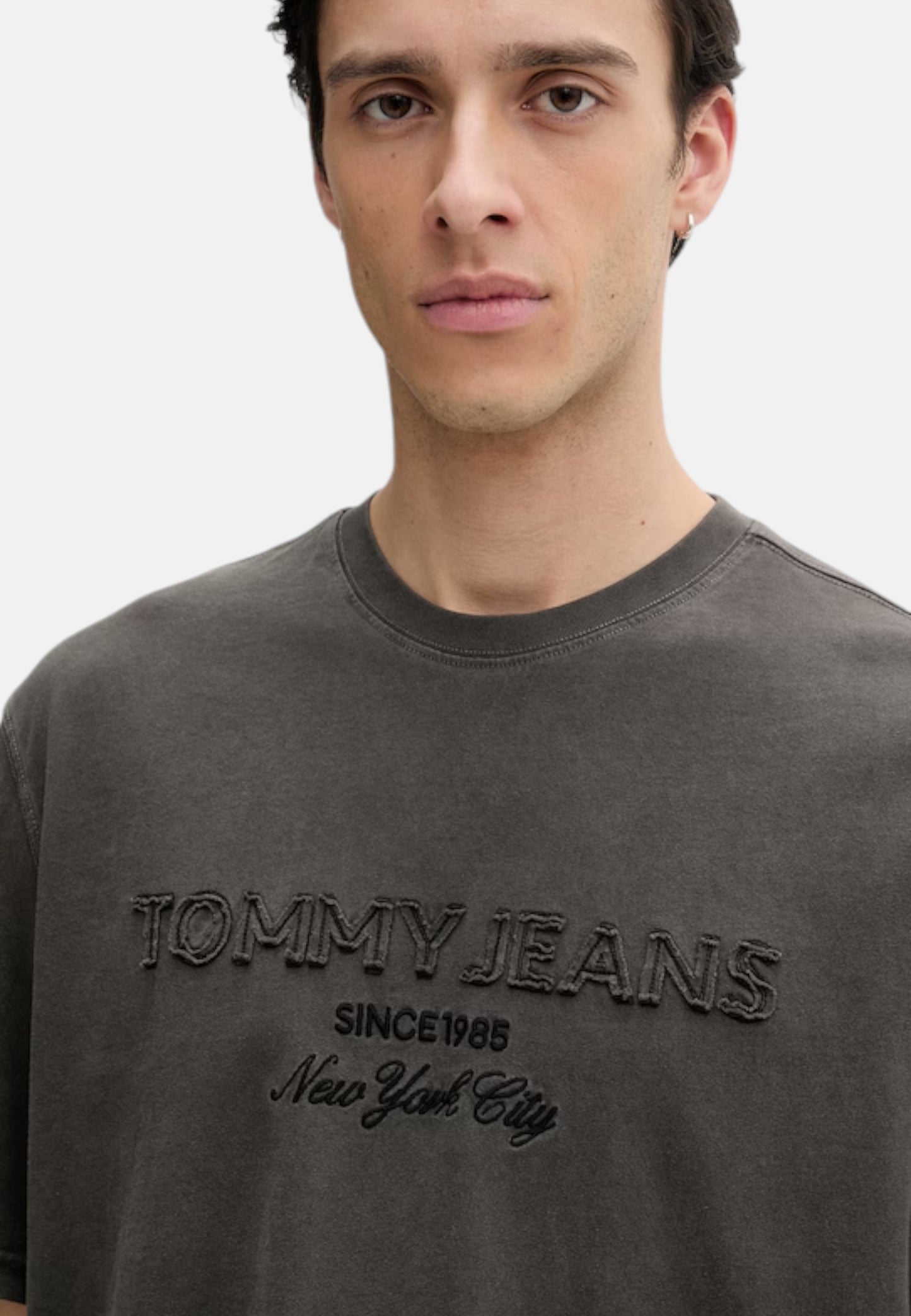 T-Shirt Manica Corta Uomo Tommy Jeans  Tjm 90S New Classic DM0DM22545