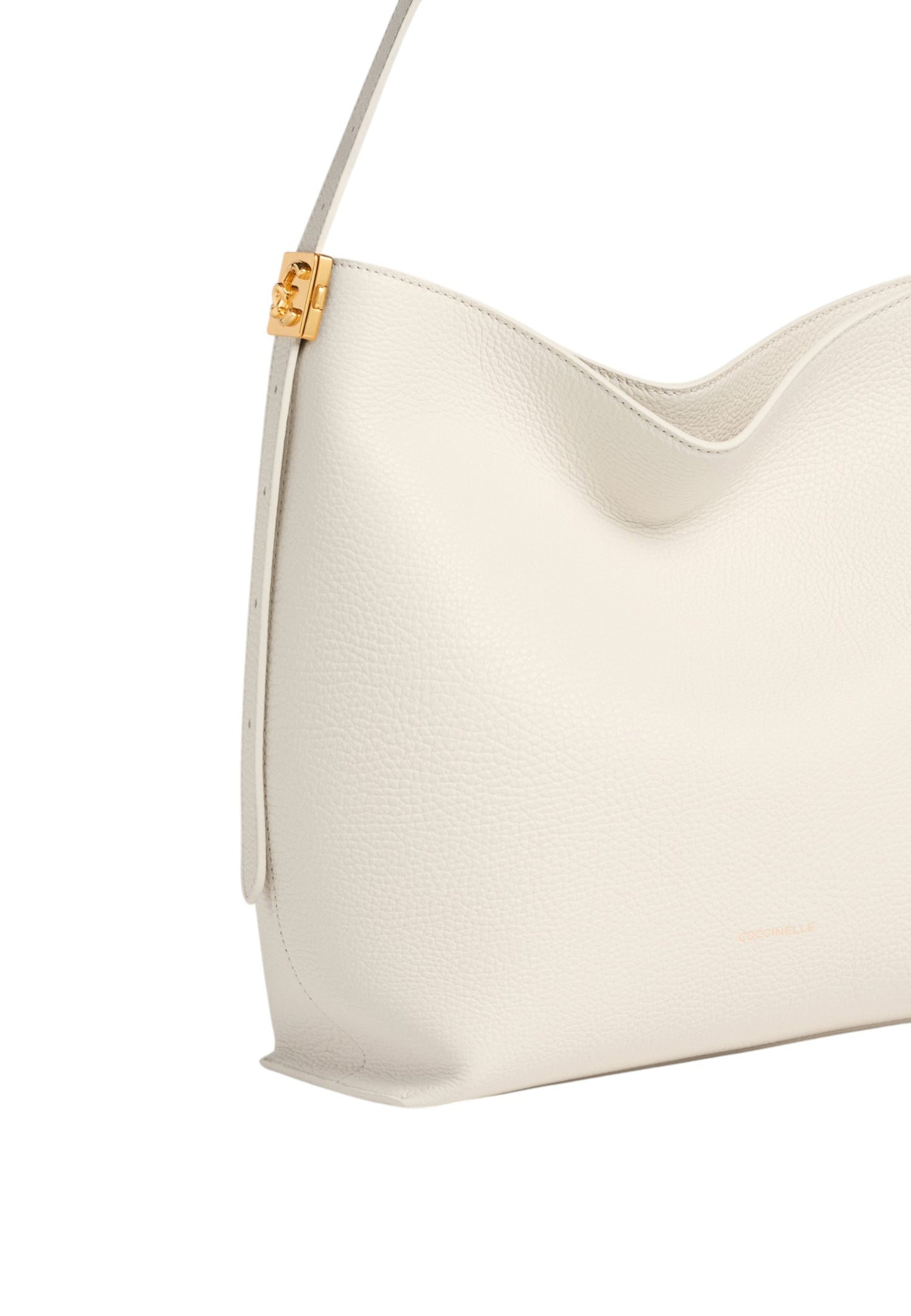Borsa A Spalla Donna Coccinelle In Pelle Martellata Coccinelle C-Me Lock E1U4K130201