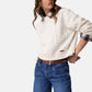Maglione A Girocollo Donna Guess Lavorazione a trecce Gj W6BR15Z1260