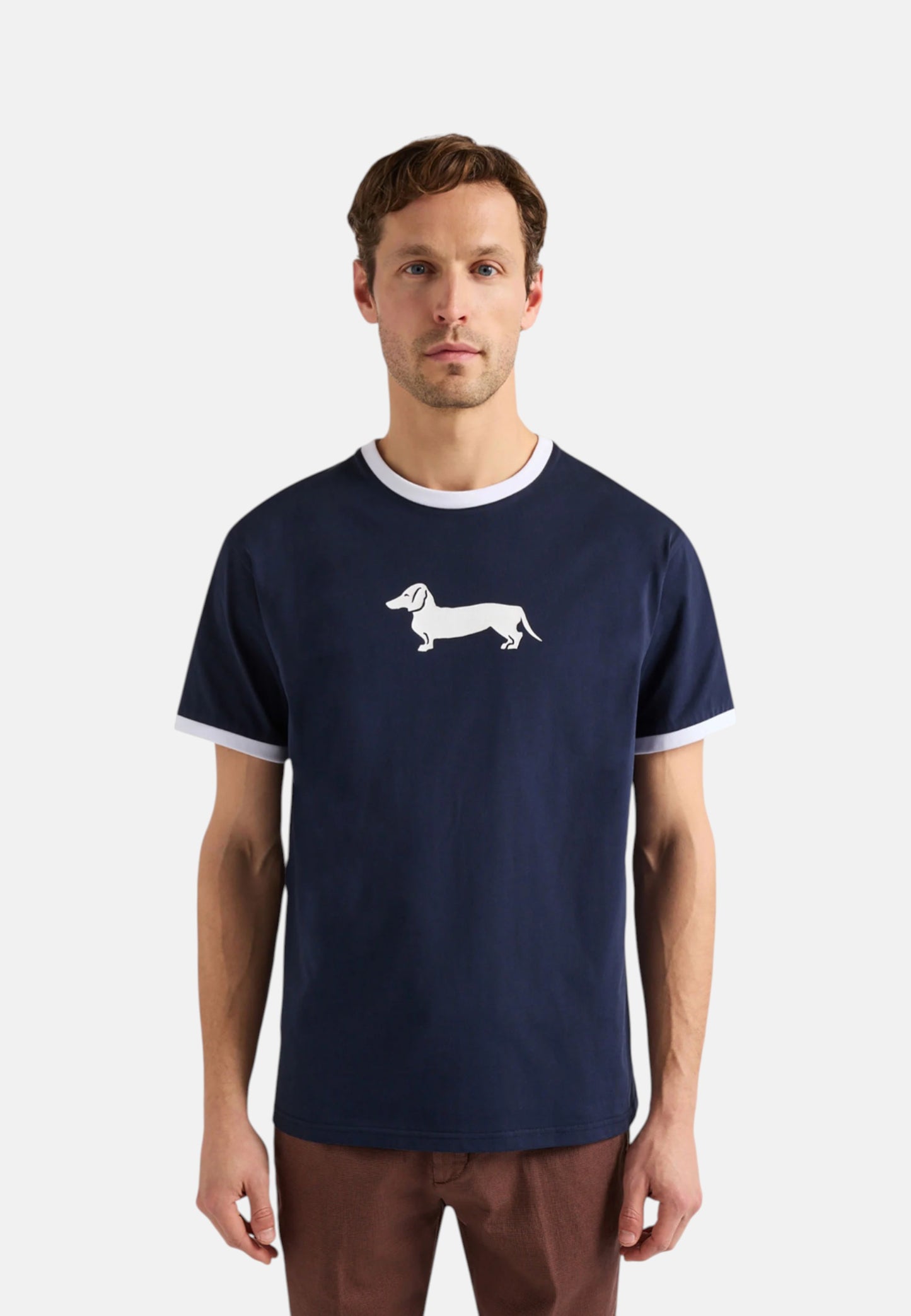 T-Shirt Manica Corta Uomo Harmont & Blaine Con Stampa Bassotto 3D  IXQ290021771