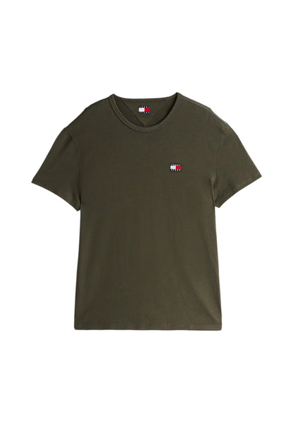 T-Shirt Manica Corta Uomo Tommy Jeans  Tjm Reg Badge Ex