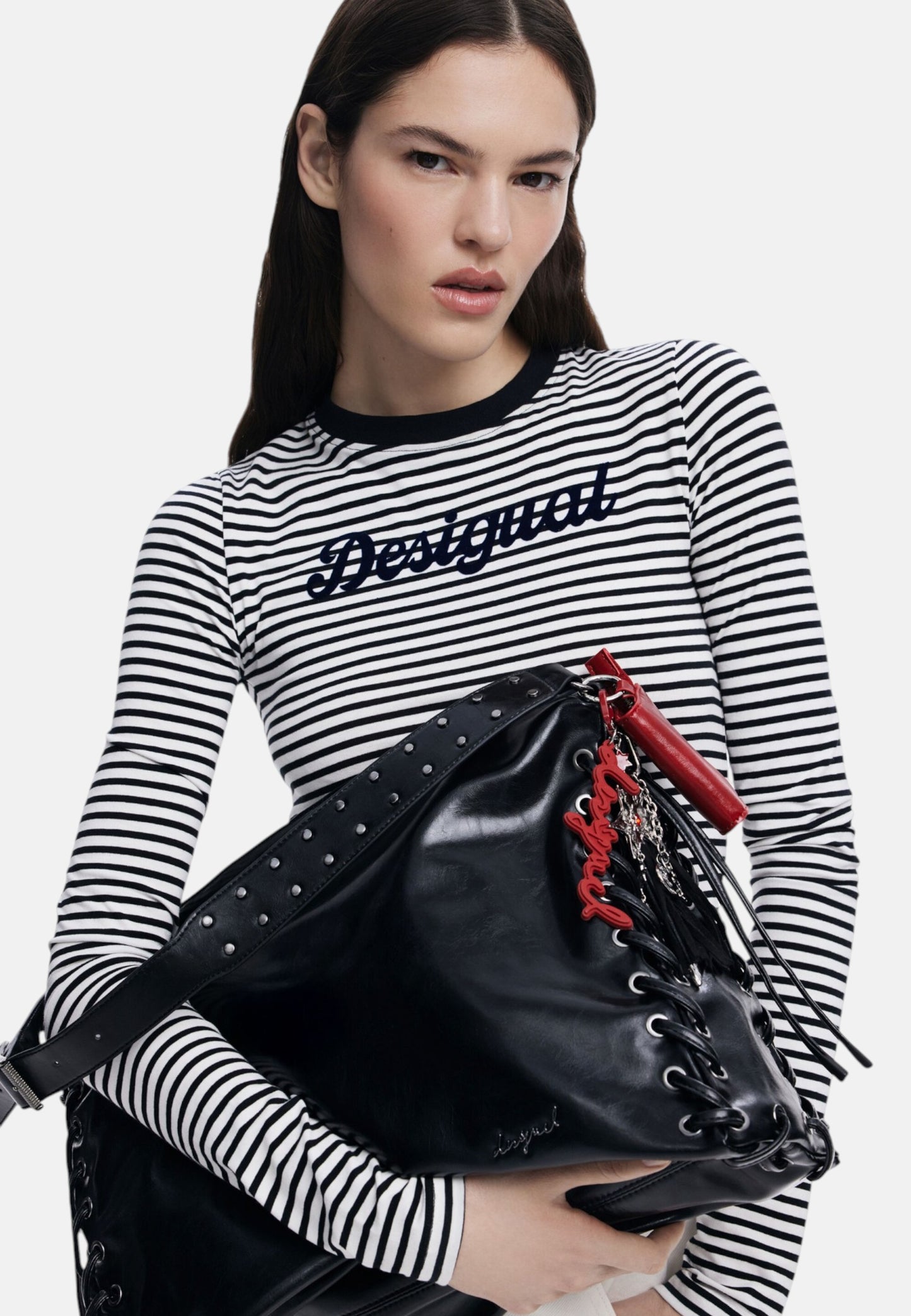 Borsa A Spalla Donna Desigual  Bag Galaxy Black Leiria 26SAXP86