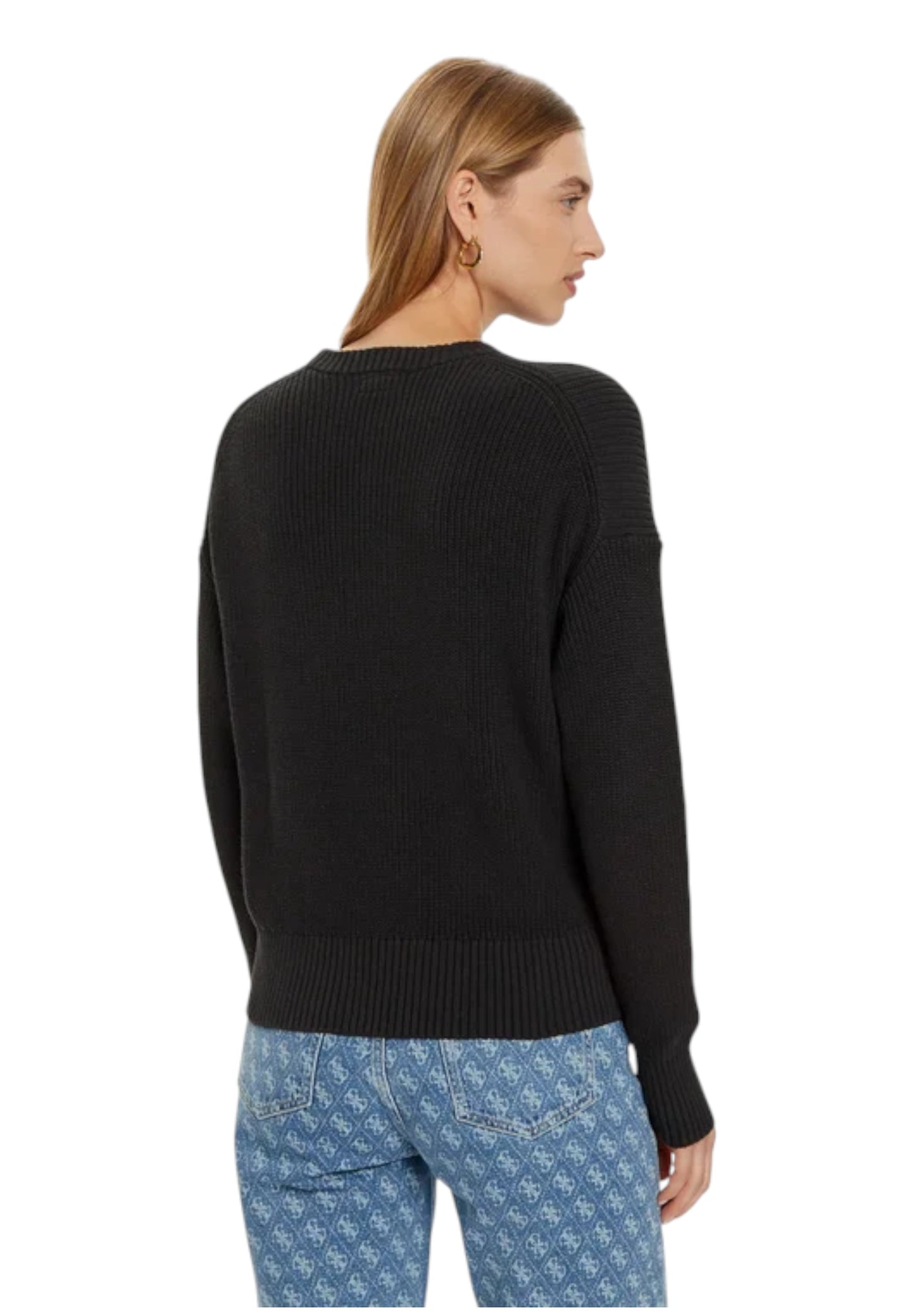 Maglione A Girocollo Donna Guess  Gj Mini Triangle W4BR08Z3HM1