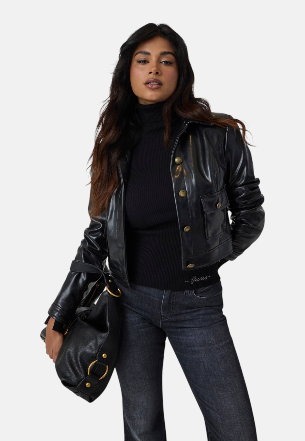 Maglione Collo Alto Donna Guess  Ellie W6BR29Z1417