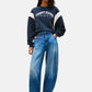 Jeans Tapered Fit Donna Tommy Jeans  Jeanie Balloon Rwb DW0DW22991