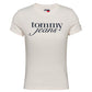 T-Shirt Manica Corta Donna Tommy Jeans  Tjw Slim Essential L