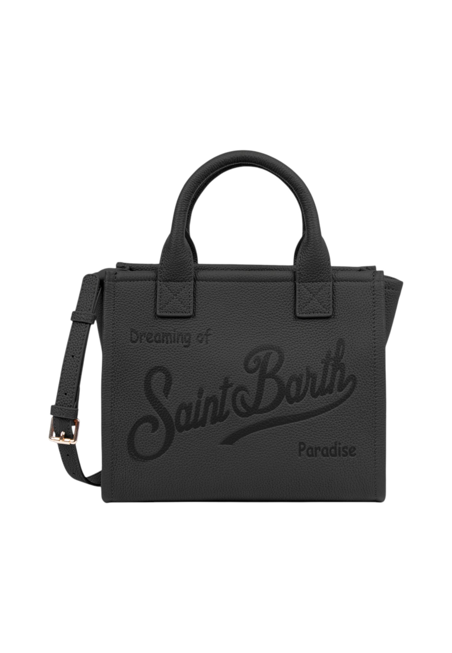 Borsa A Tracolla Donna Mc2 Saint Barth Grain Leather Sb Vanity Bag Midi VANMD001