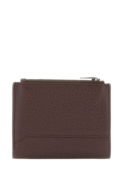 Portacarte  Uomo Guess Bifold Top Zip Torino SMBAGRLEA03