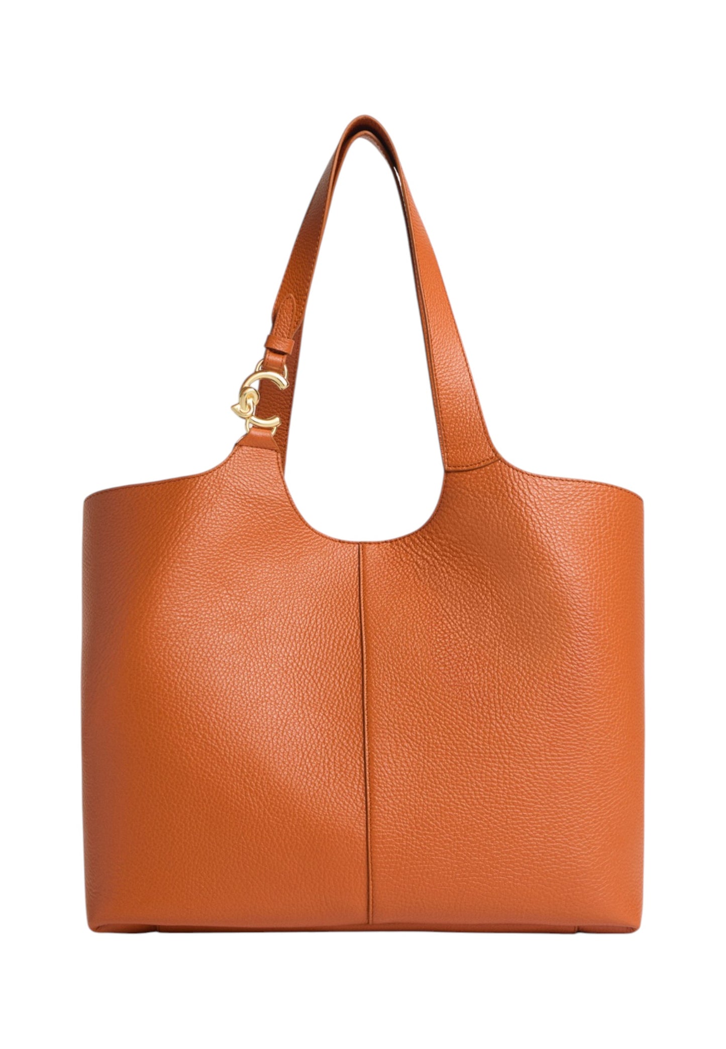 Borsa A Spalla Donna Coccinelle In Pelle Martellata Coccinelle C-Easy Large E1SHA110101