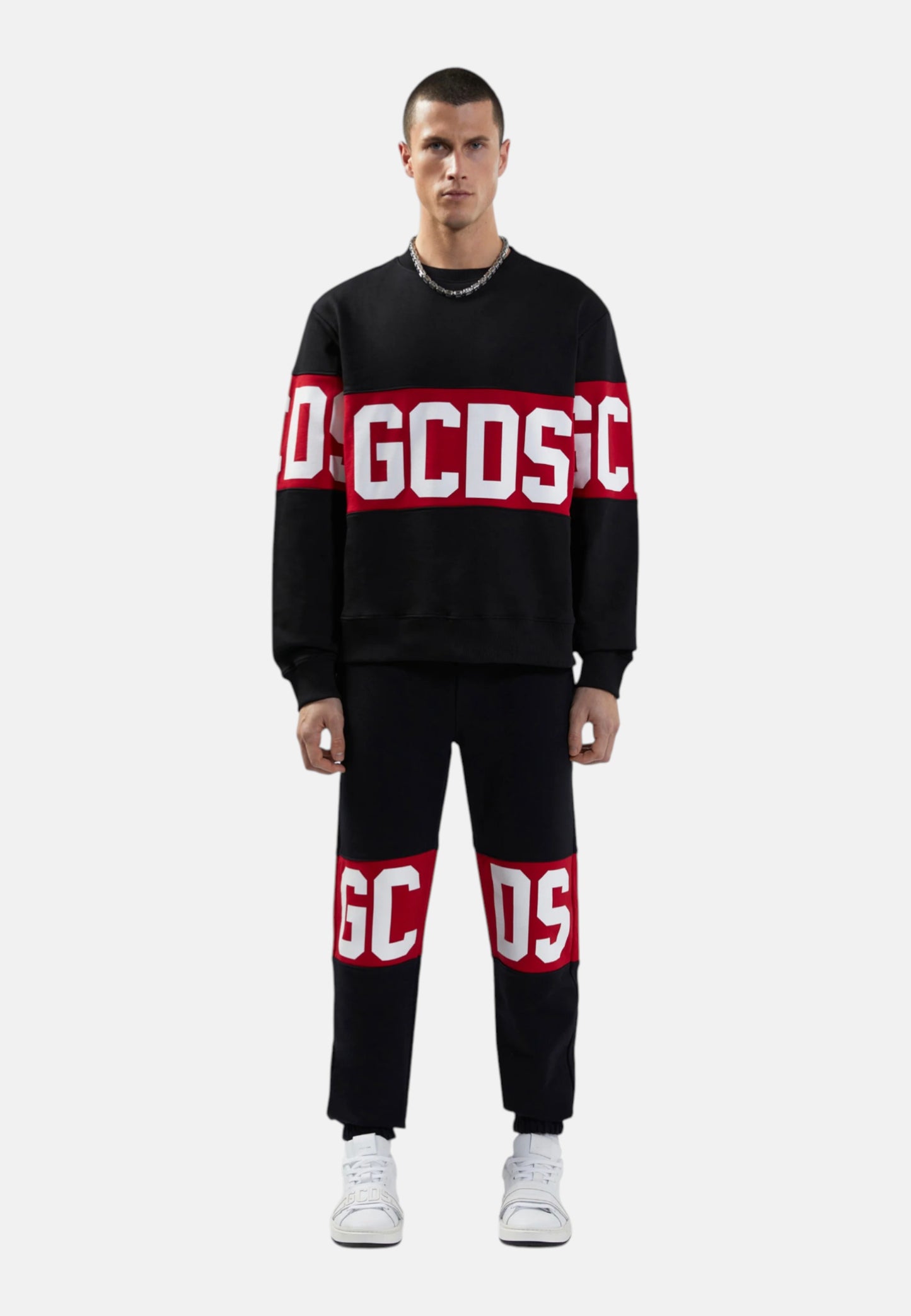 Pantaloni Tuta Uomo Gcds  Band Logo Z0MLQI209F004