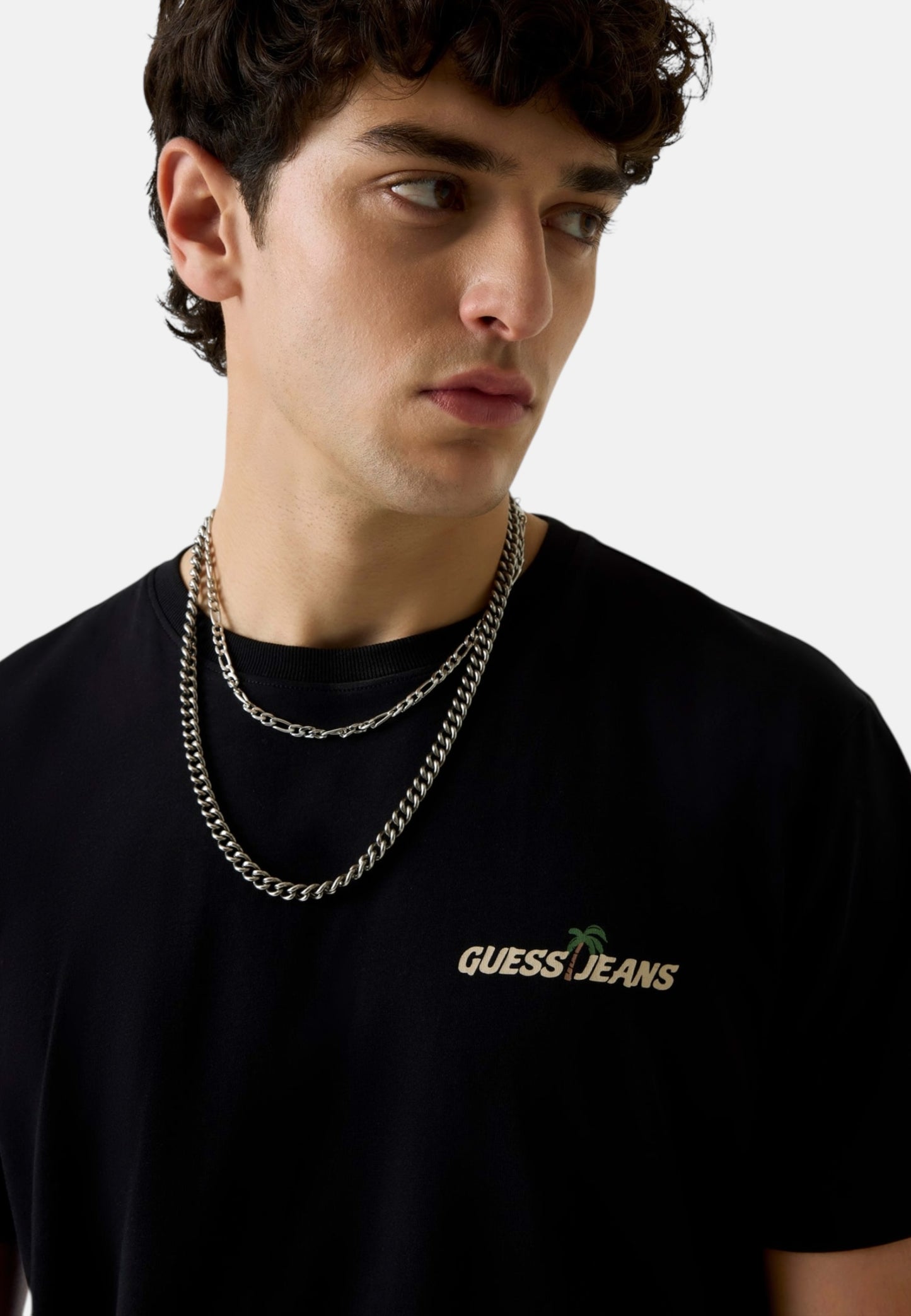 T-Shirt Manica Corta Uomo Guess  Gj West Coast Hotel M6GIC0K8HM0