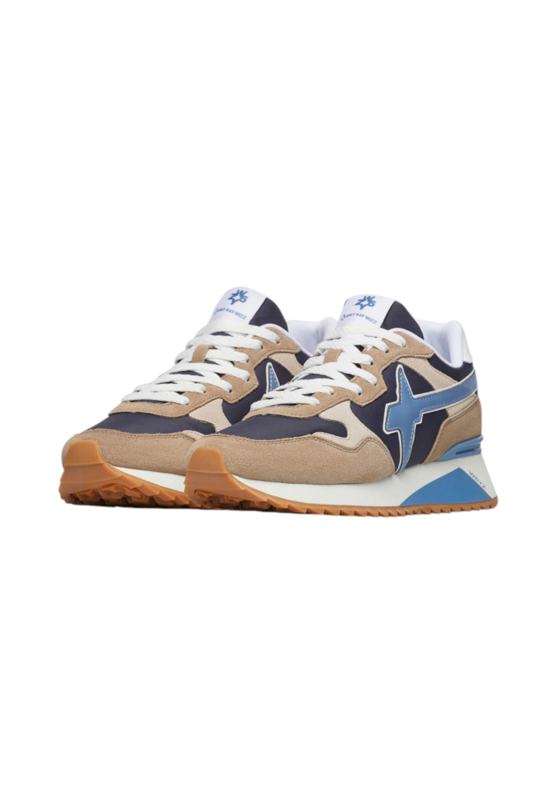 Sneakers Basse Uomo W6YZ In Tessuto Tecnico E Suede Yak-M. 201518525