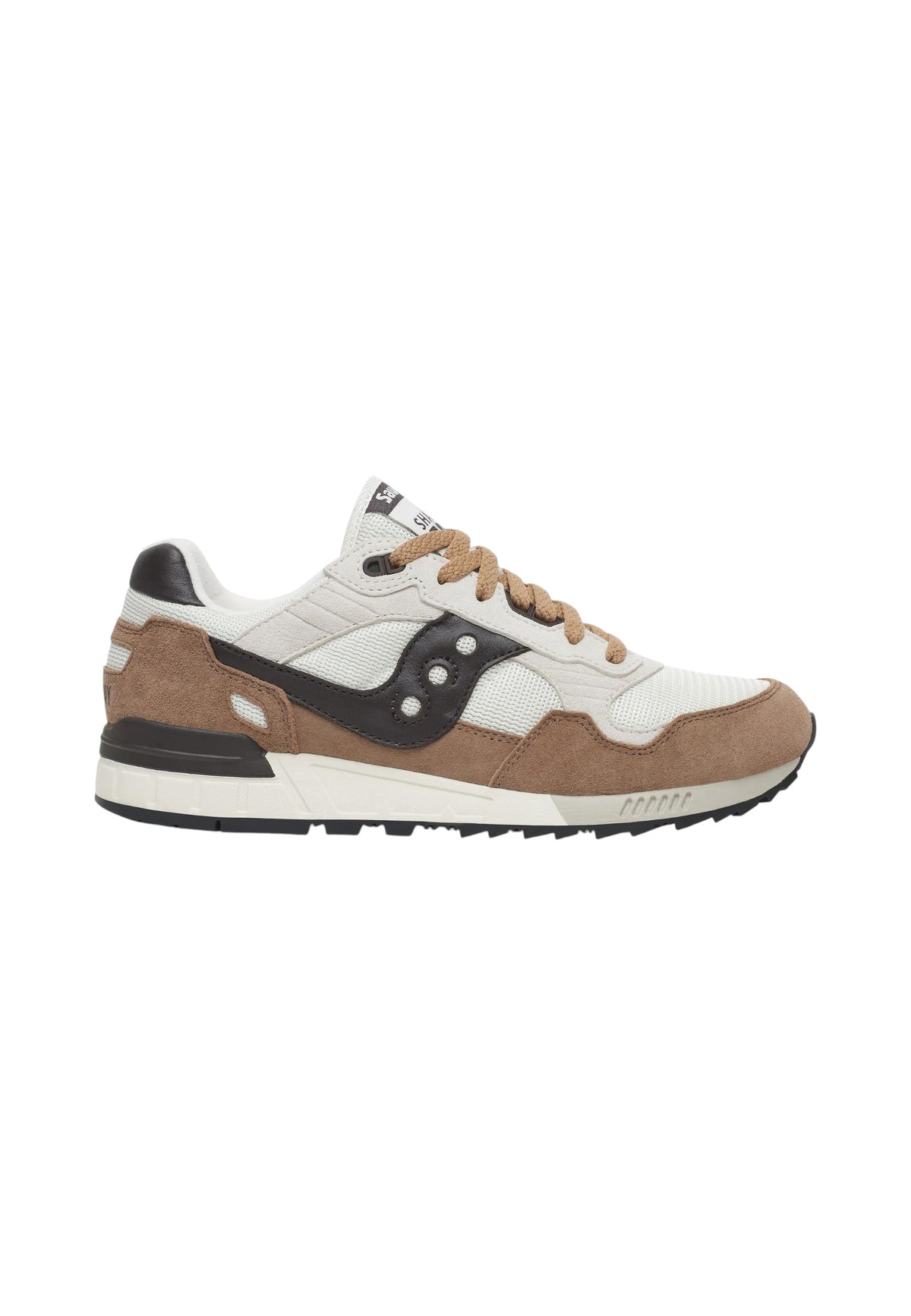 Sneakers Basse Uomo Saucony Chiusura con lacci, Collo e linguetta con fodera morbida, Intersuola EVA ammortizzante, Suola in gomma XT-600 con tasselli triangolari Shadow 5000 S101517