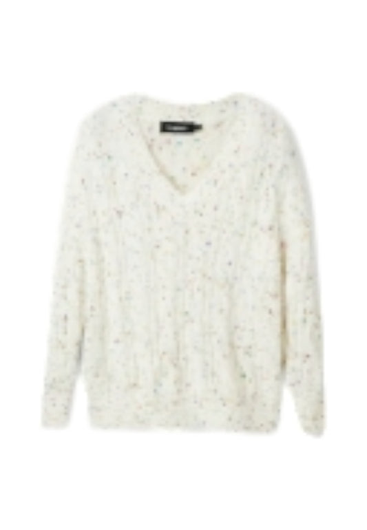 Maglione Scollo A V Donna Desigual   23WWJF84