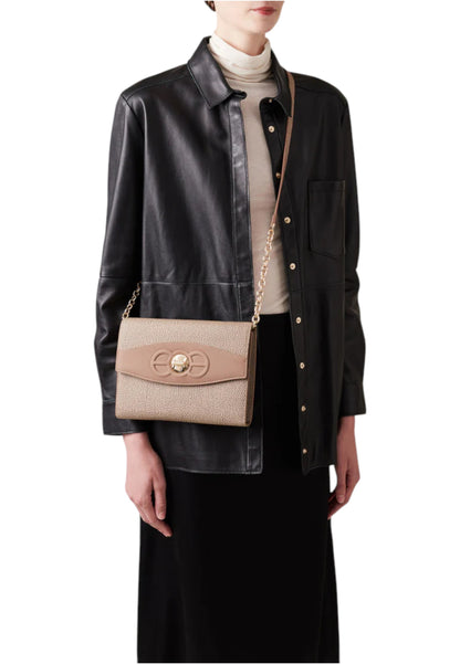 Borsa A Tracolla Donna Borbonese Busta Medium Con Laccetto Moonlight 910200410098