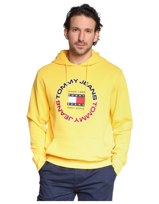 Felpa Con Cappuccio Uomo Tommy Jeans  Reg Athletic DM0DM15686