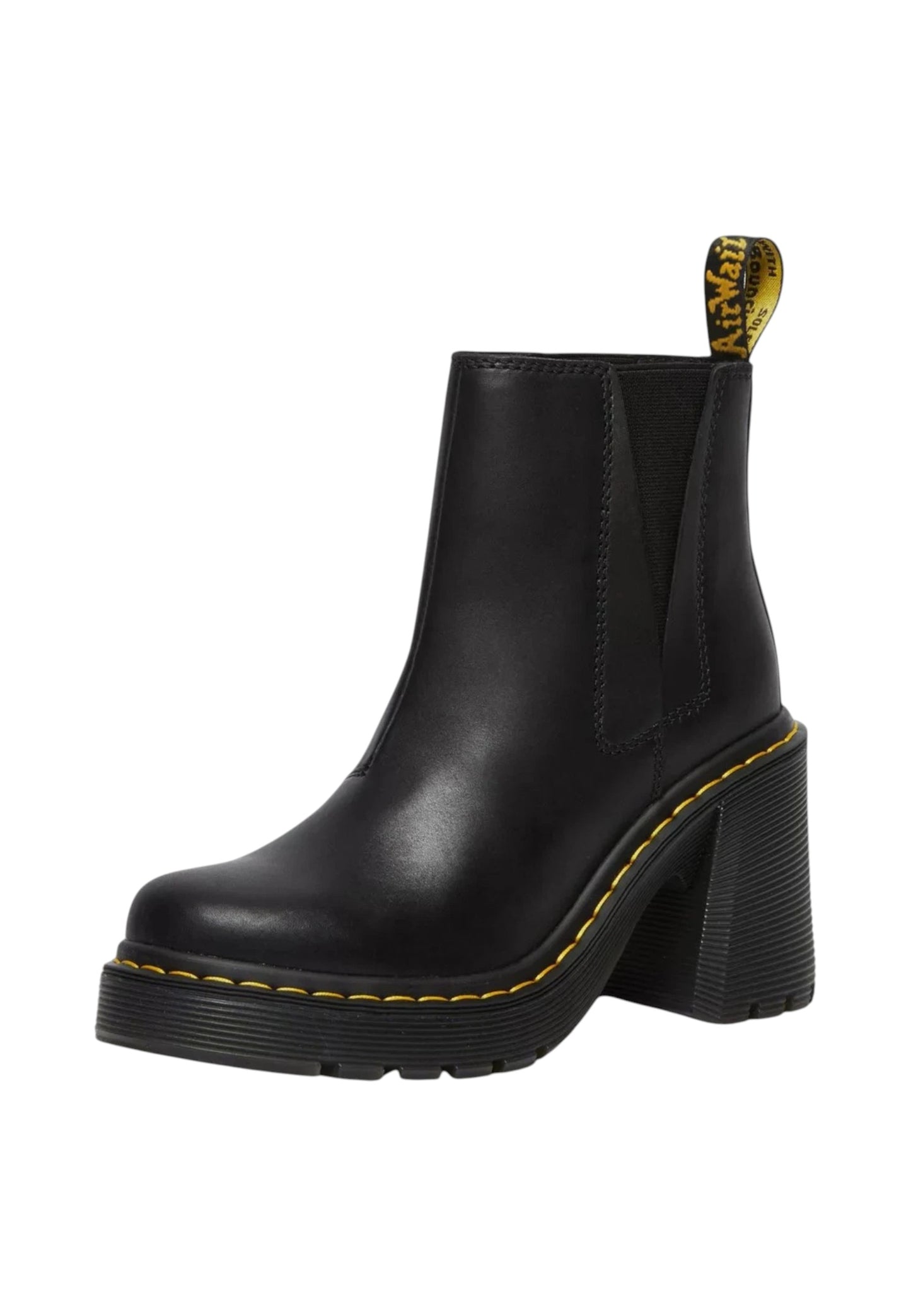 Stivaletti Chelsea Donna Dr. Martens Con Tacco Spence Black Sendal 26440