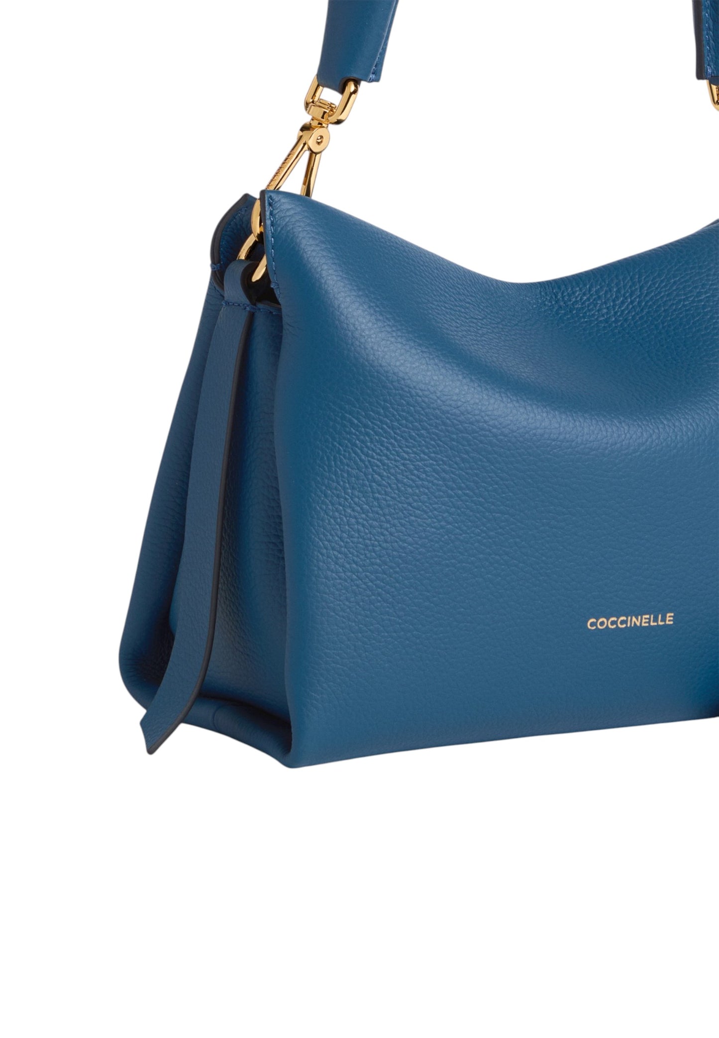 Borsa A Mano Donna Coccinelle In Pelle Martellata Doppia Boheme Small E1M50580101