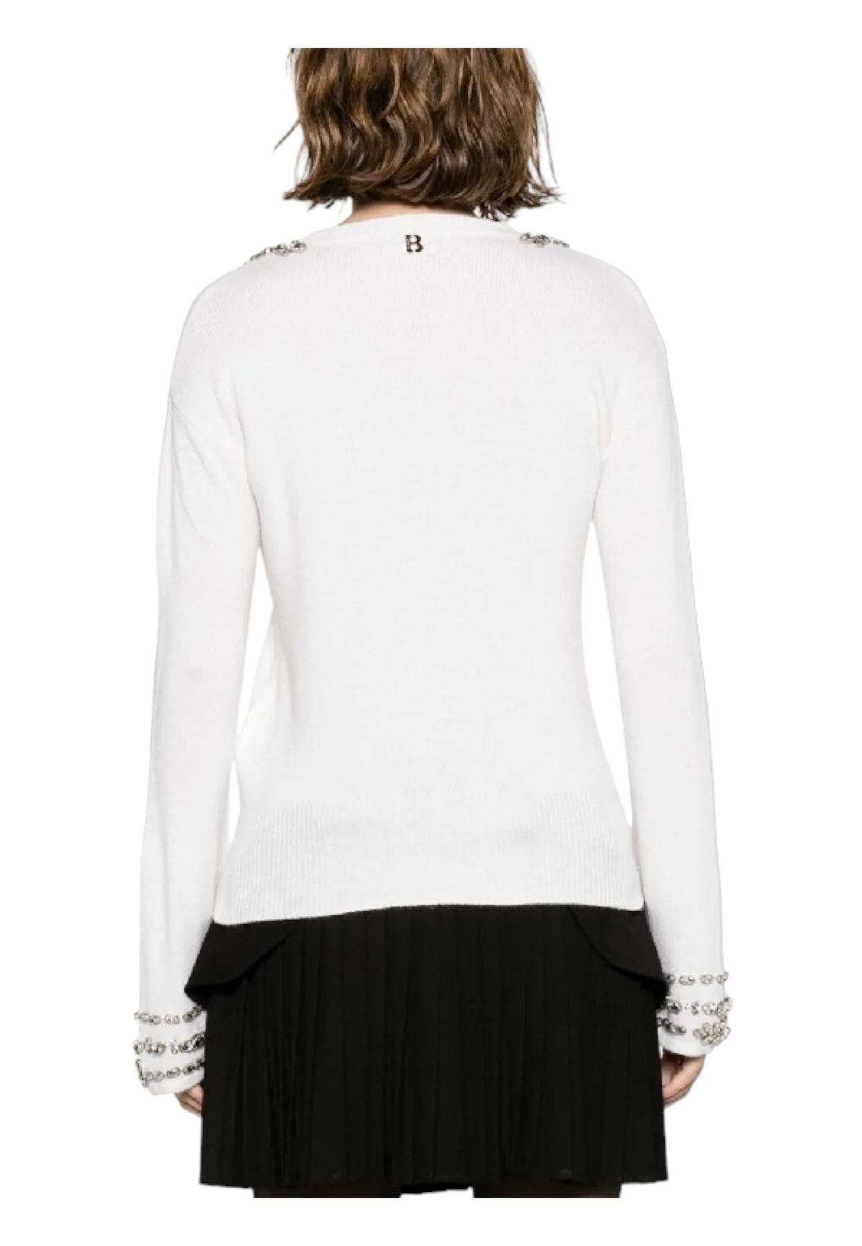 Maglione Scollo A V Donna Blugirl   RF3124MS14G