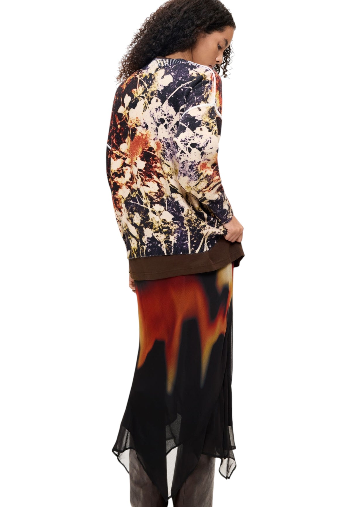 Maglione  Donna Desigual  Jers Camuflage 26WWJF42