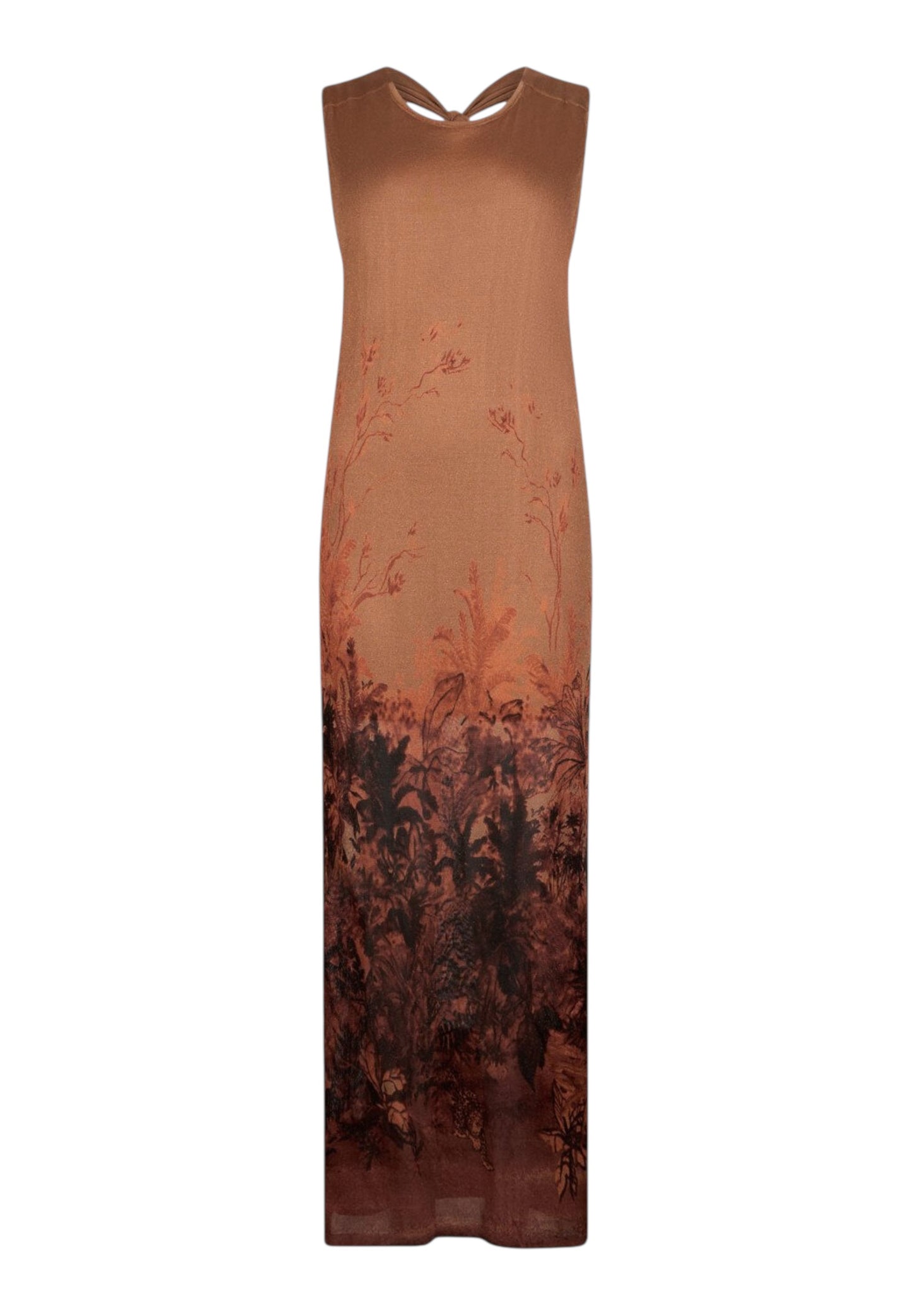 Vestito Lungo Donna Liu Jo In Maglia Stampata  CA6333MA71N