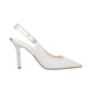 Sling Back  Donna Nero Giardini In Tessuto Lurex  E615430DE