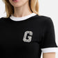 T-Shirt Manica Corta Donna Guess  G Patch W6RI31J1314