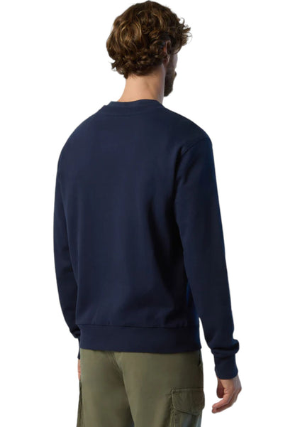 Felpa A Girocollo Uomo North Sails Con Maxi Stampa  691222