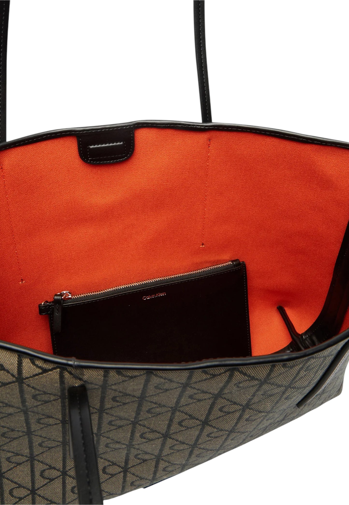 Borsa A Spalla Donna Calvin klein Aop Jacquard Tote W/Pouch Emblem LV04F3750G