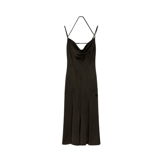 Vestito Lungo Donna Trussardi Elegante Satin 56D00693-1T006175