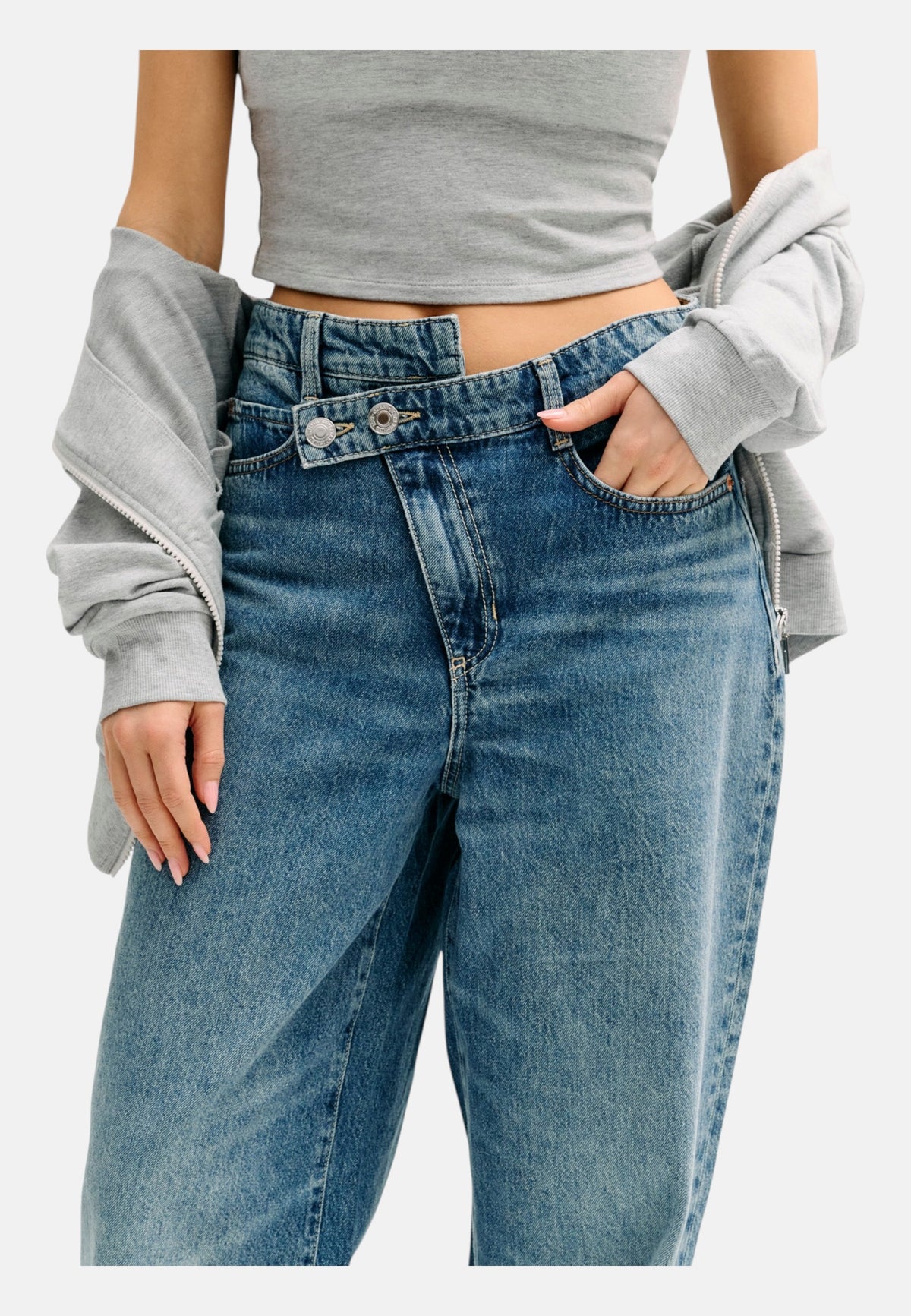 Jeans Wide Leg Donna Guess  Gina W6YAJPD1358