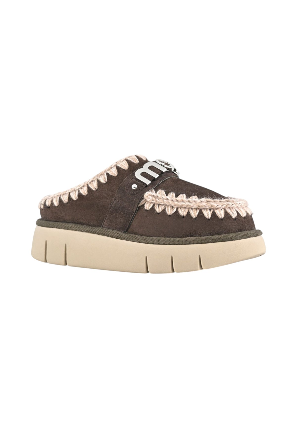 Ciabatte  Donna Mou  Bounce clog metal logo MU.FW531001A
