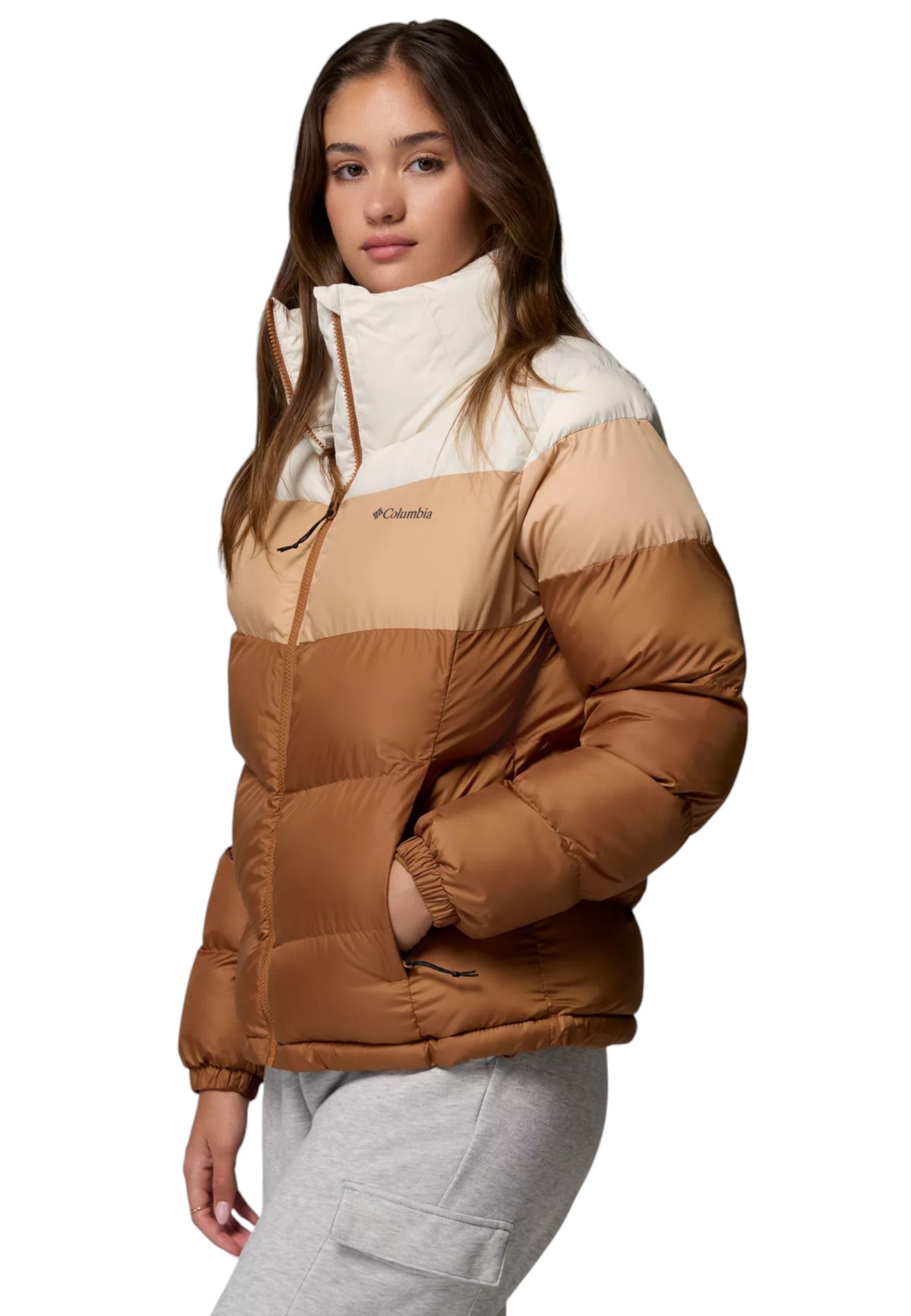 Piumino Corto Donna Columbia Colorblock Puffect� II 2088481