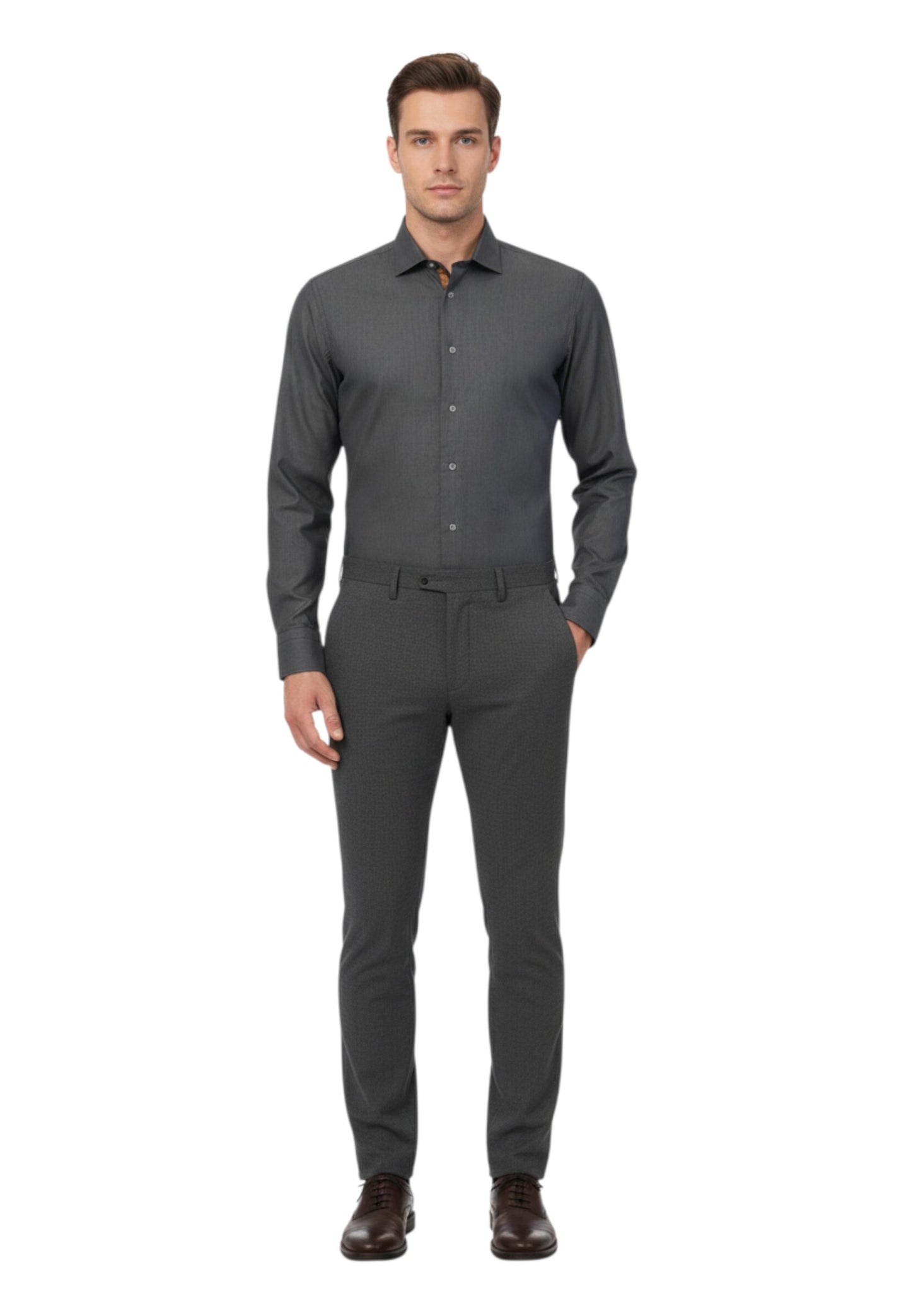 Camicia Manica lunga Uomo Alviero Martini   24IU11335UI43