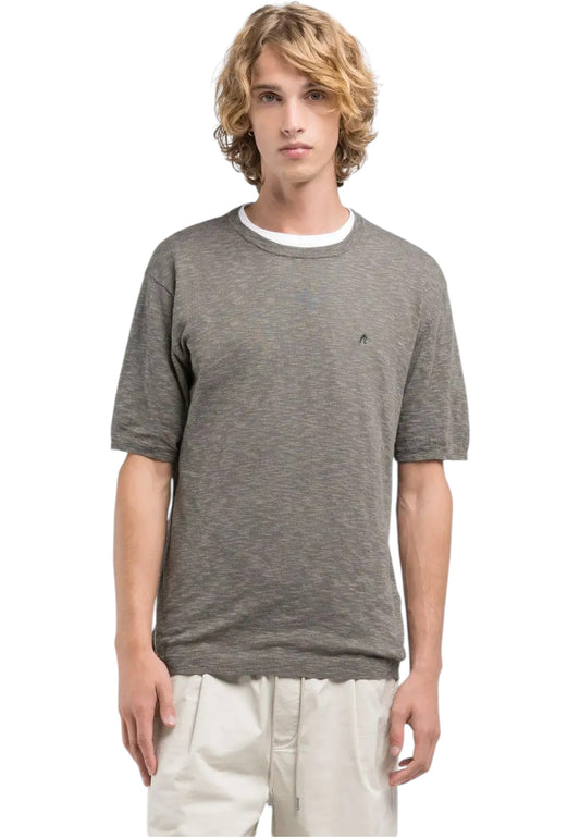Maglia A Girocollo Uomo Replay Manica Corta