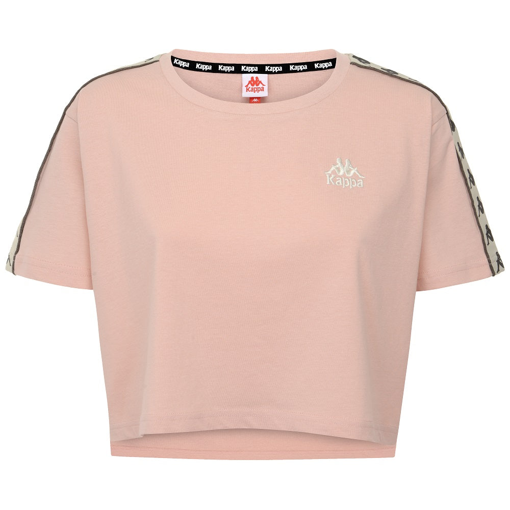 T-Shirt Manica Corta Donna Kappa Crop  303WGQ0