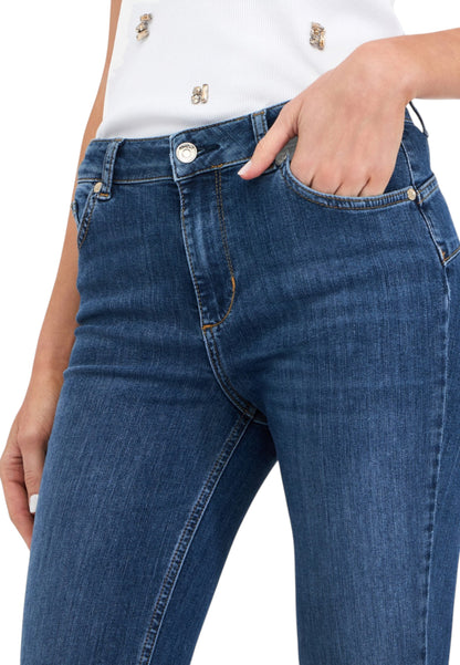 Jeans Flare Fit Donna Liu Jo Bottom Up Vita Alta Beat UF5015D0236