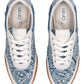 Sneakers Basse Donna Liu Jo In Denim Strass/Glitter Lewis 04 BA6093TX543