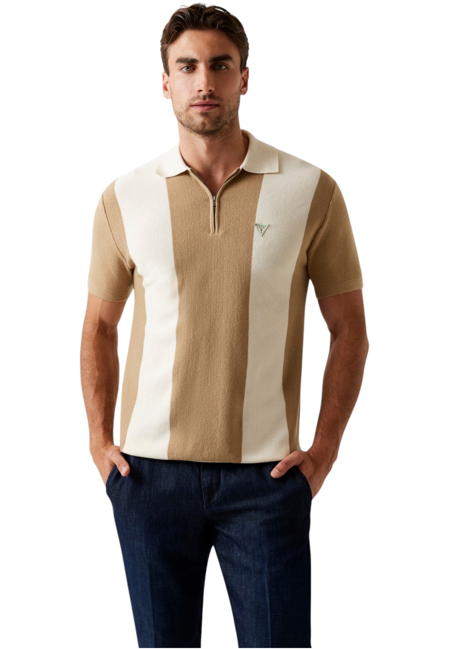 Polo Manica Corta Uomo Guess In Maglia Humphrey M5YR11Z3OE2