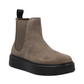 Stivaletti Chelsea Donna Frau Pelle scamosciata, Stile sporty, Elastici laterali, Suola leggera, Sottopiede estraibile, Made in Italy Waxy A41C2