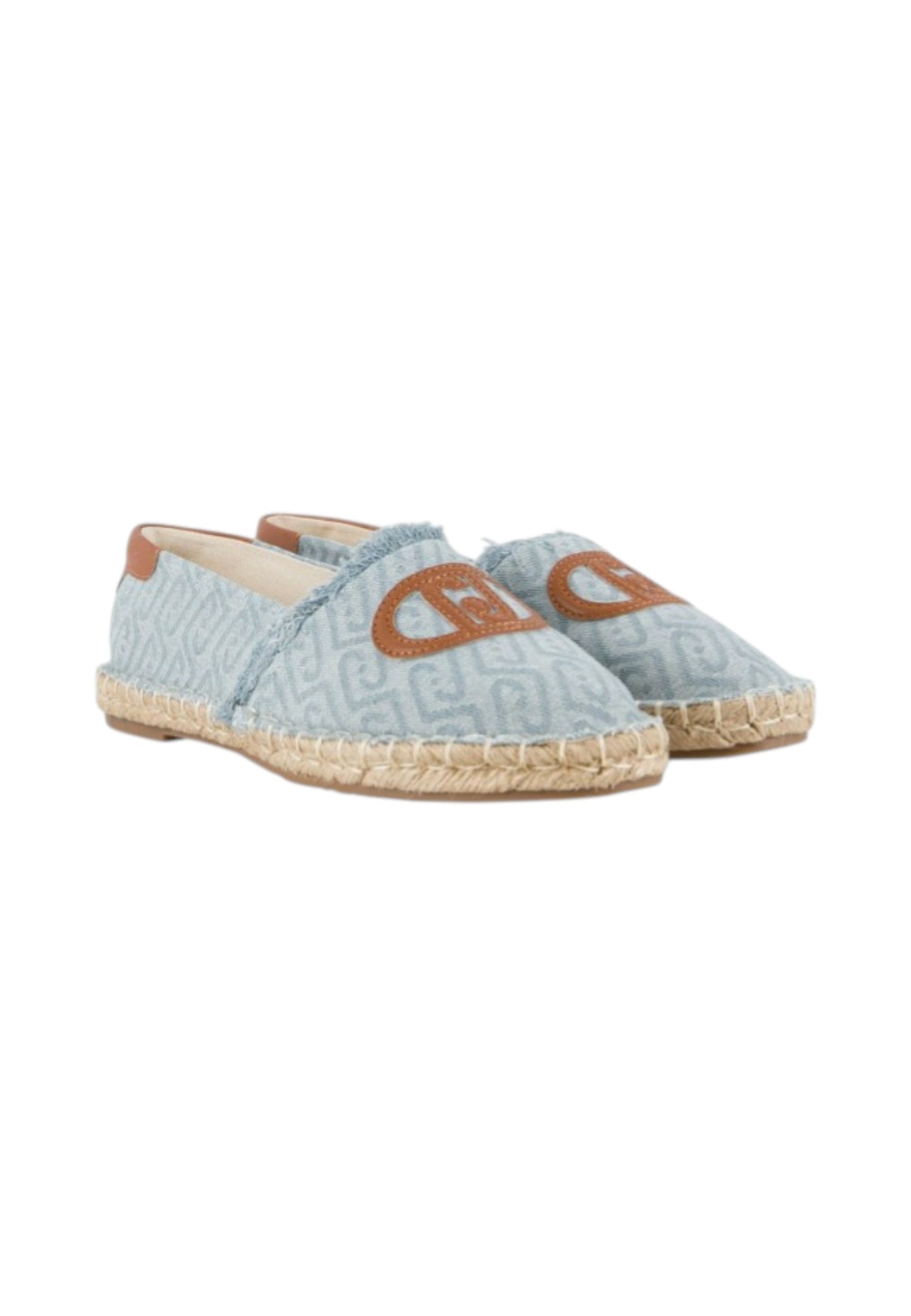 Slip-On  Donna Liu Jo Monogram Denim Capri 01 SA6091TX523