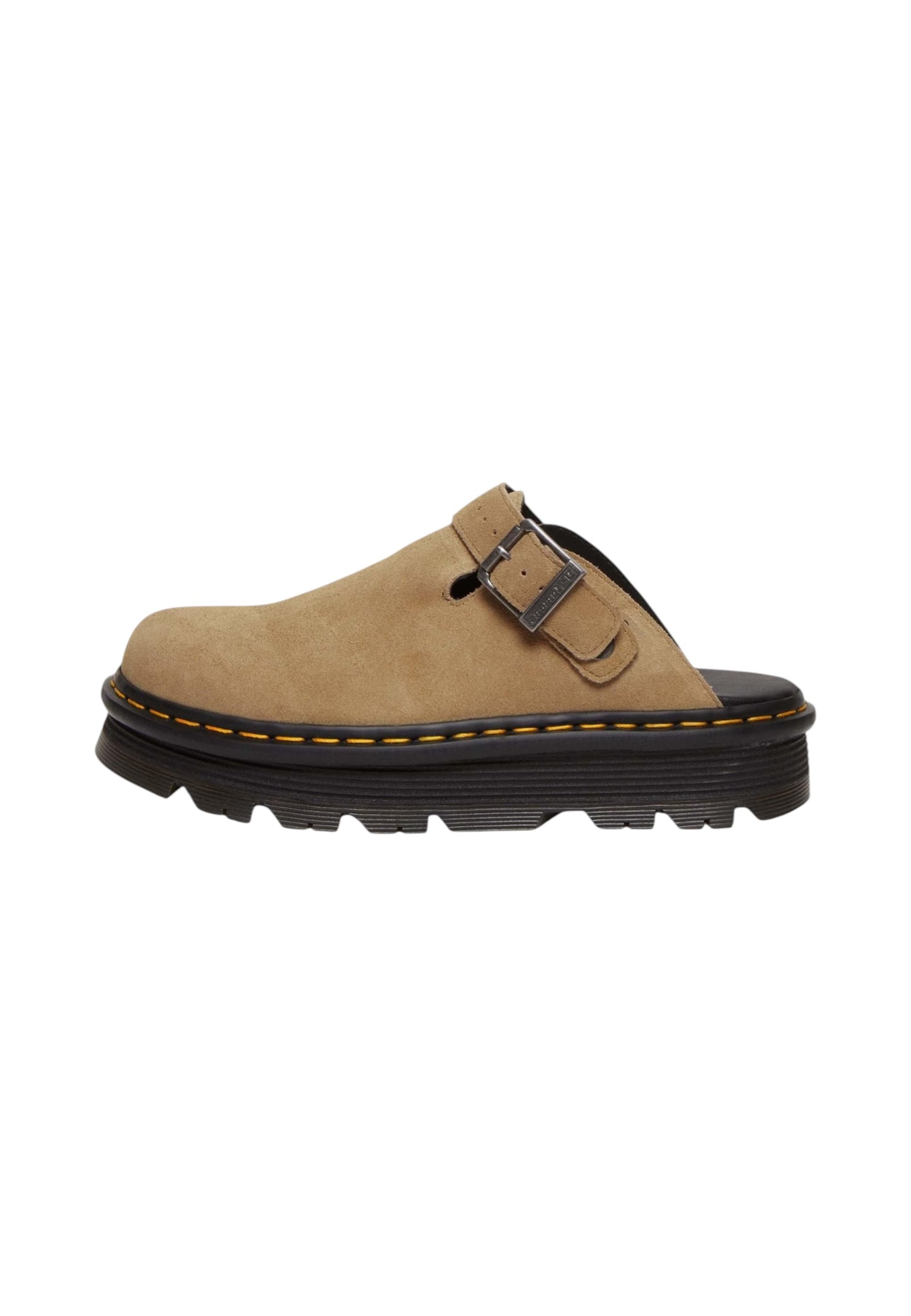 Mules  Donna Dr. Martens Con Fibbia Zebzag Mule Savannah Tan Eh Suede 31737
