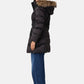 Piumino Lungo Donna Guess Con Cappuccio, Vera piuma New Marina W6BL37W4085