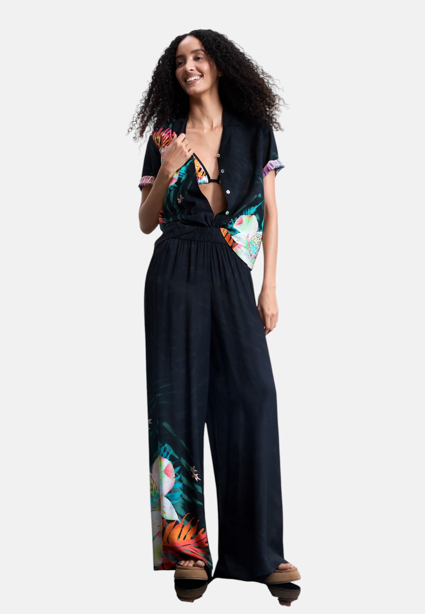 Pantaloni  Donna Desigual  Pant Swim-Daikiri 26SWPW52