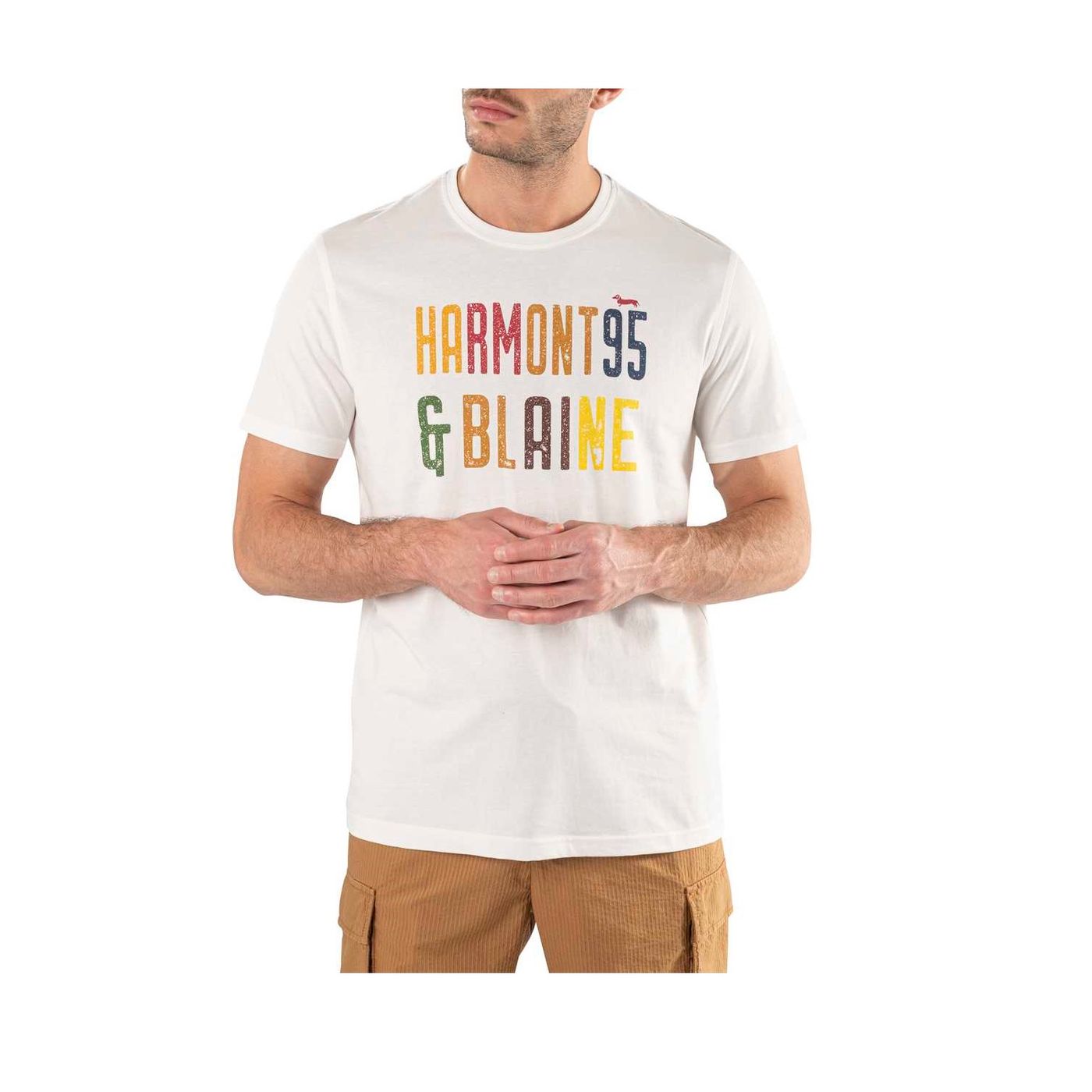 T-Shirt Manica Corta Uomo Harmont & Blaine   IRH159021055