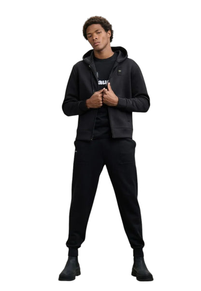 Felpa Con Cappuccio Uomo Blauer  Colby 25WBLUF02093