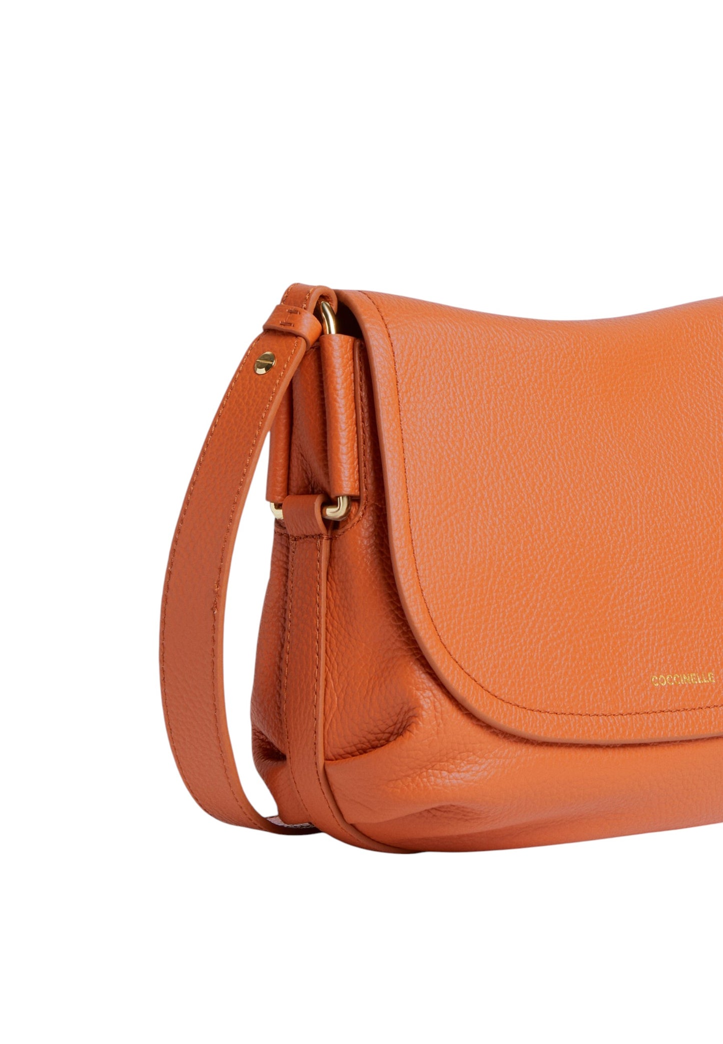 Borsa A Tracolla Donna Coccinelle In Pelle Martellata Coccinelle Rebekka E1T95150201